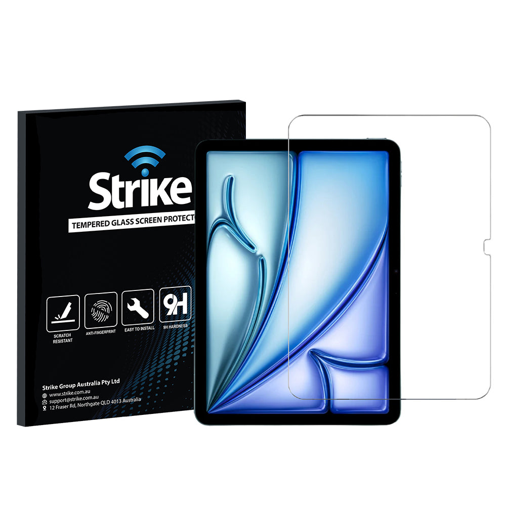 Strike Tempered Glass Screen Protector for Apple iPad Air 11 (M3/M2)