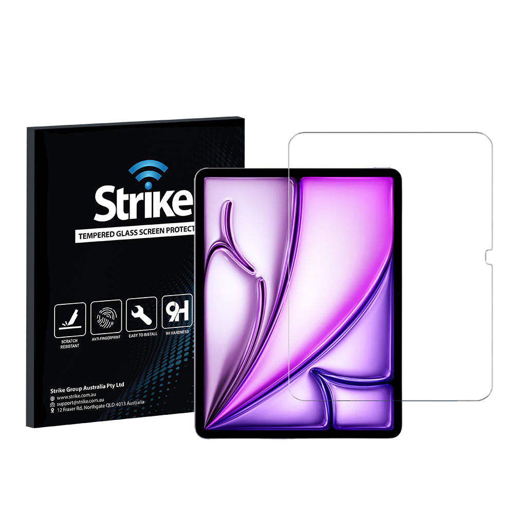 Strike Tempered Glass Screen Protector for Apple iPad Air 13 (M3/M2)