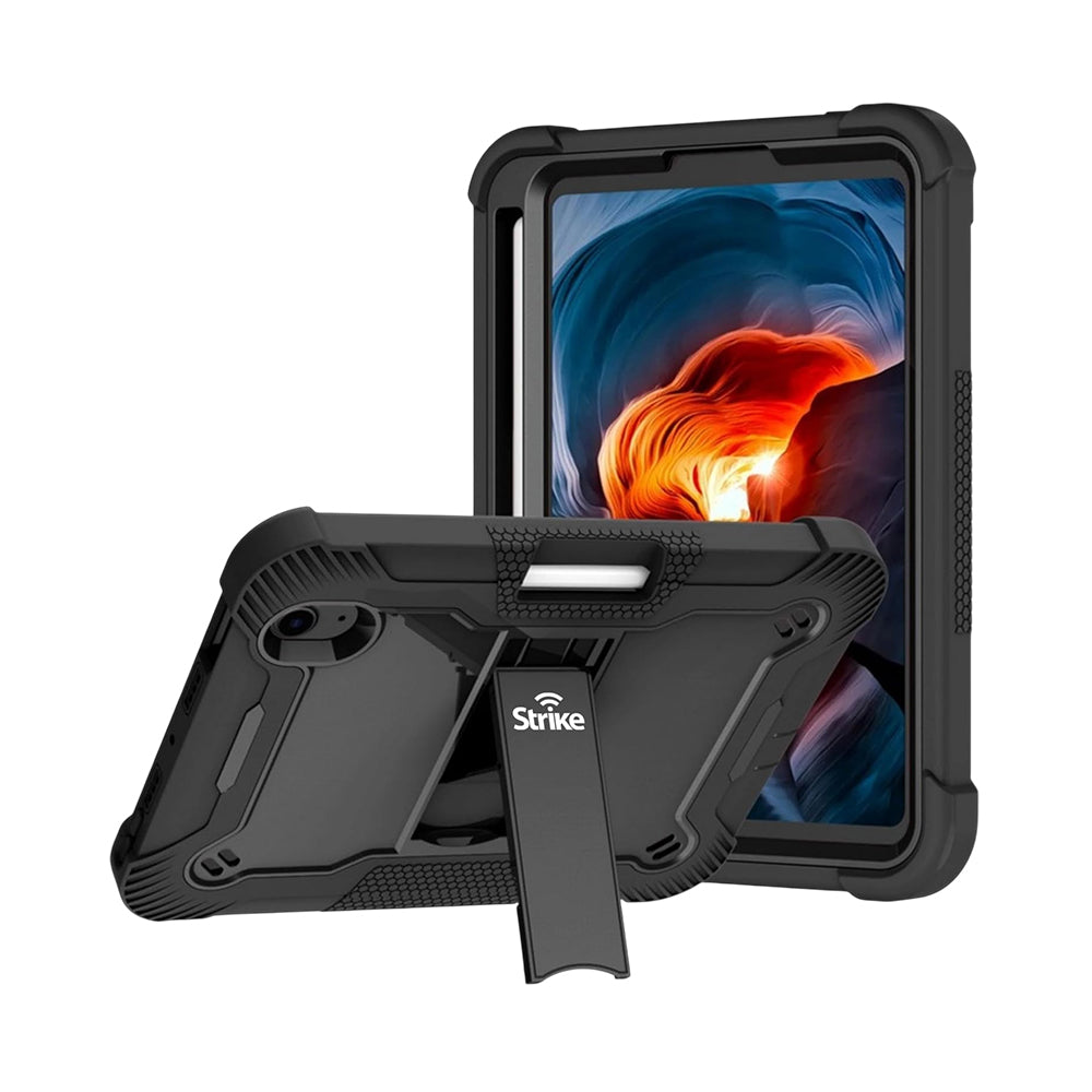 Strike Rugged Case for Apple iPad Mini 7/6 (Black)