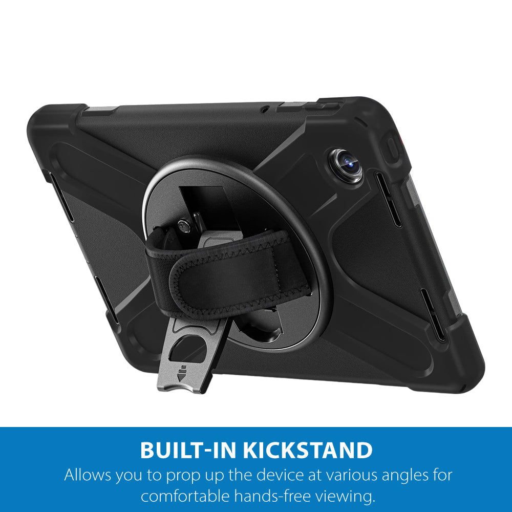 Strike Rugged Case with Hand Strap and Lanyard for Lenovo Idea Tab 11 & Smart Tab M11