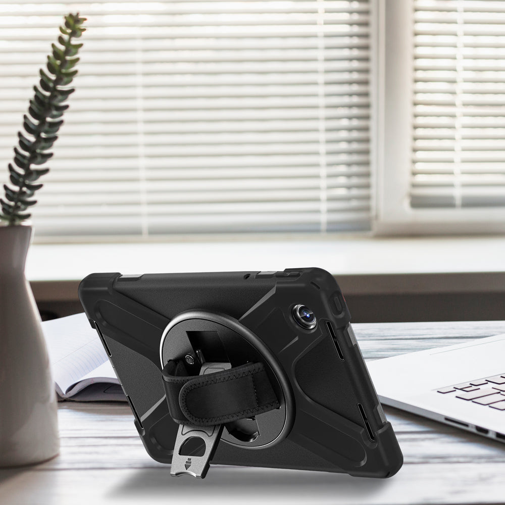 Strike Rugged Case with Hand Strap and Lanyard for Lenovo Idea Tab 11 & Smart Tab M11