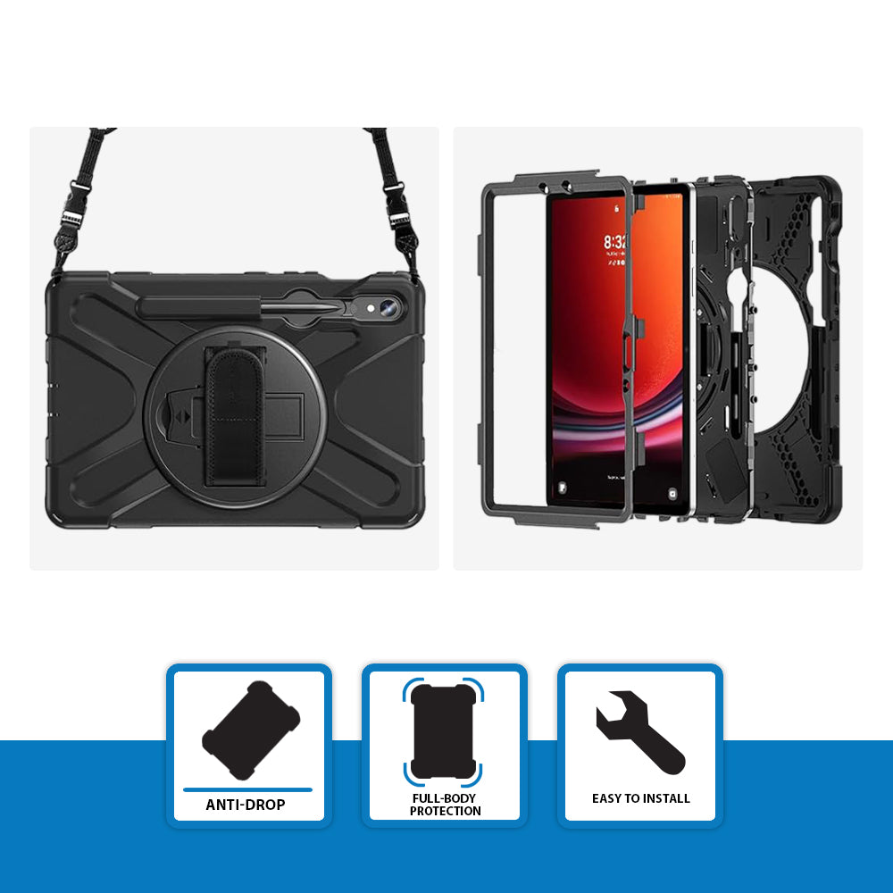 Strike Protector Case for Samsung Galaxy Tab S10 FE/S9 FE/S9/S8/S7