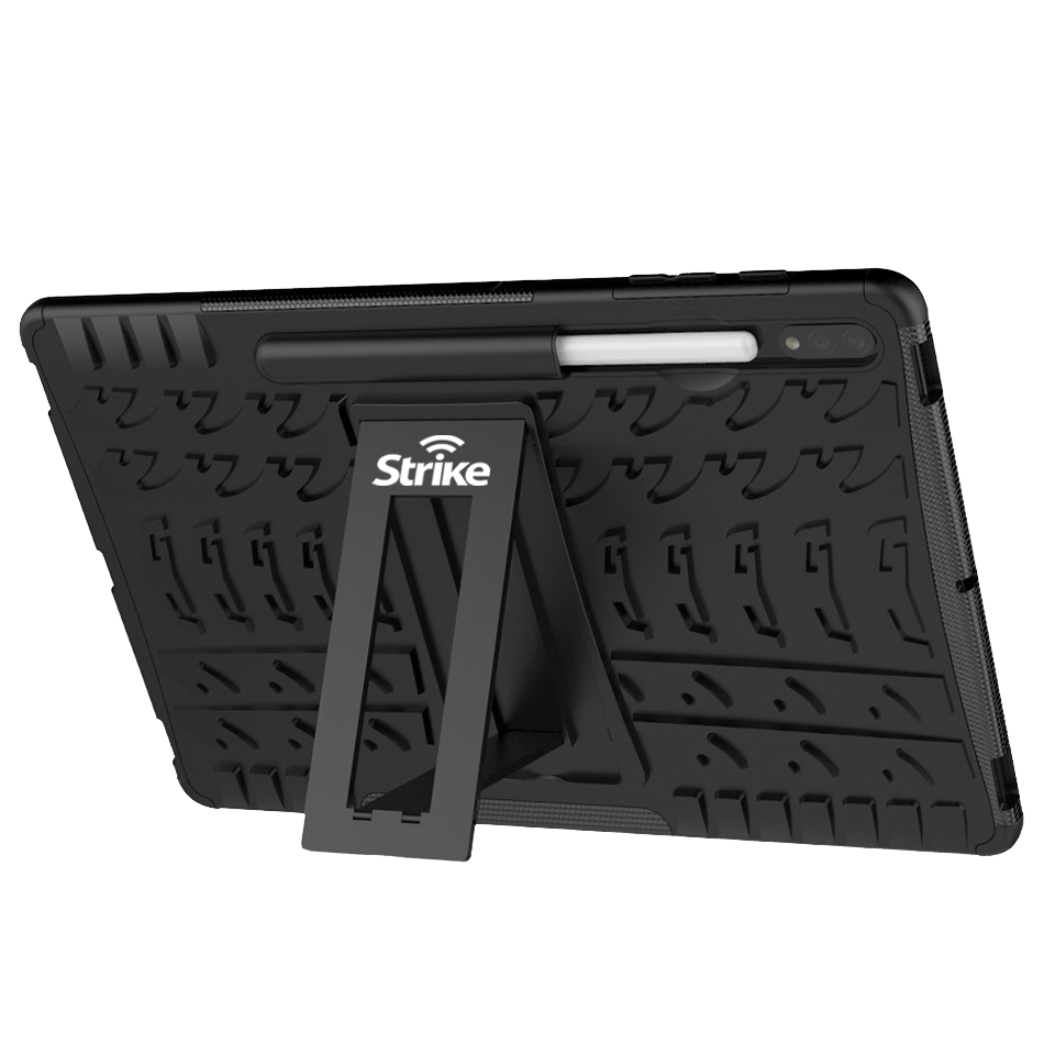 Strike Rugged Case for Samsung Galaxy Tab S9+/S9 FE+ (Black)
