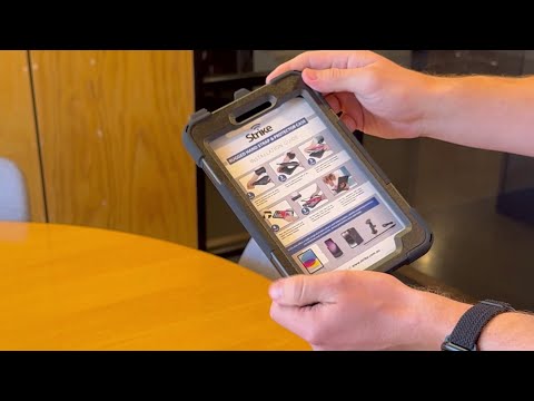 Ultimate Tablet Protection: Samsung Galaxy Tab Active5 Rugged Case with Hand Strap and Lanyard