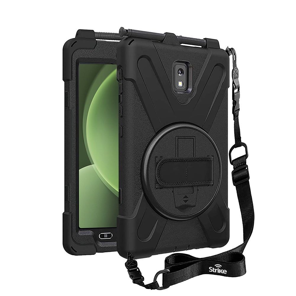 Strike Rugged Tablet Case with Hand Strap and Lanyard for Samsung Galaxy Tab Active5