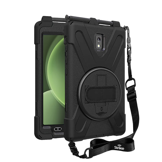 Strike Rugged Tablet Case with Hand Strap and Lanyard for Samsung Galaxy Tab Active5