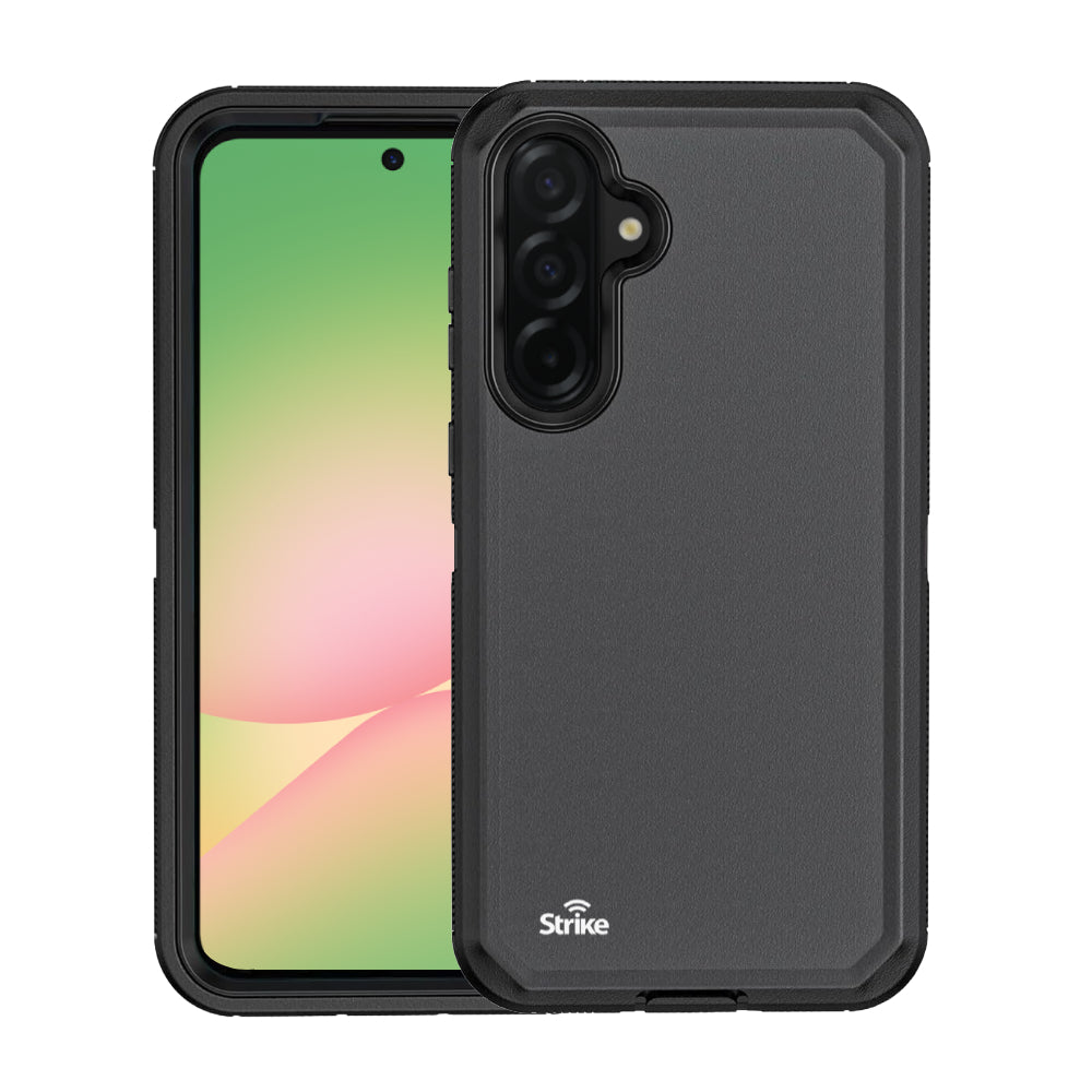 Strike Rugged Case for Samsung Galaxy A56 (Black)