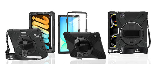 How to Install the Strike Protector Case and Strike Rugged Case with Hand Strap & Lanyard for Tablets