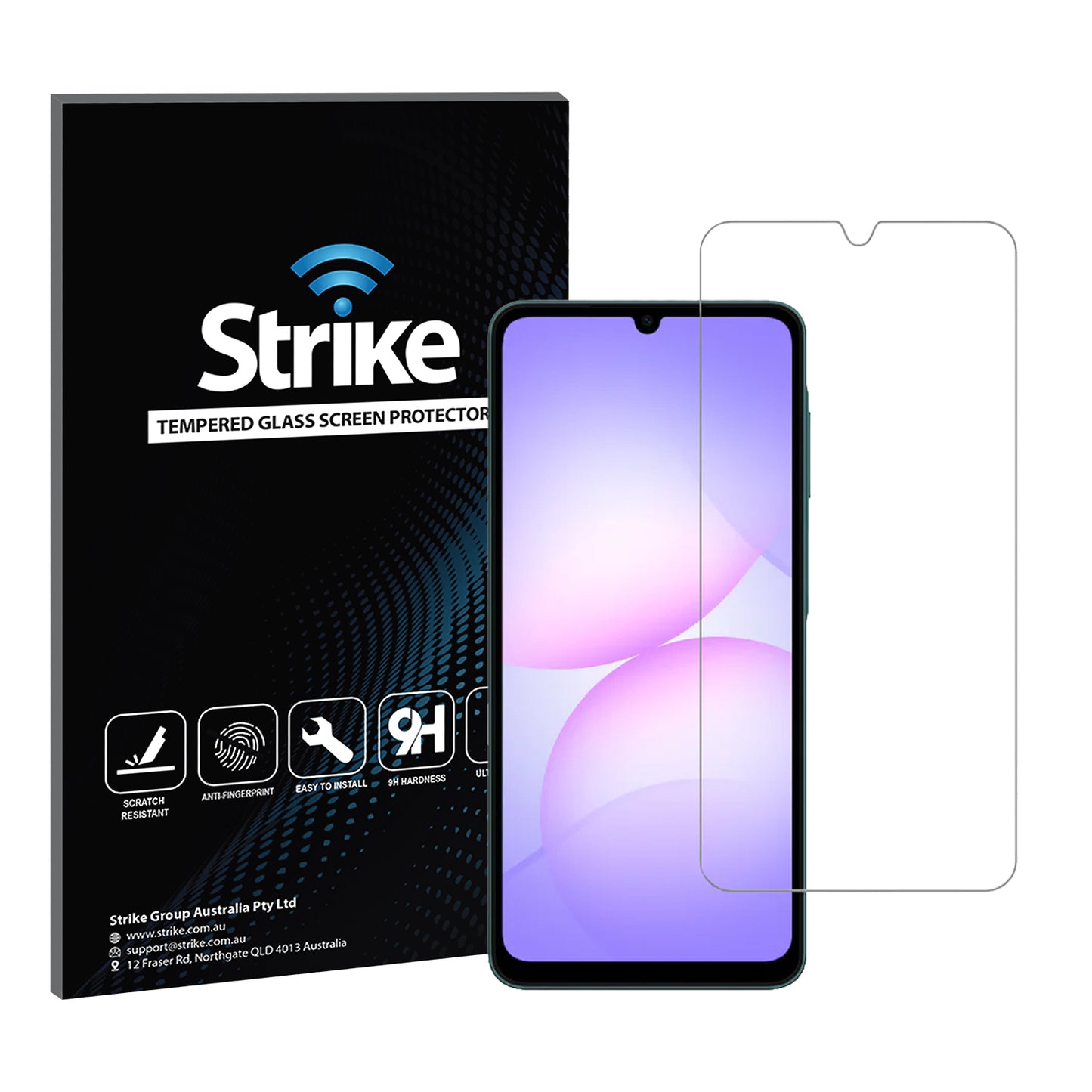 Strike Tempered Glass Screen Protector for Samsung Galaxy A07