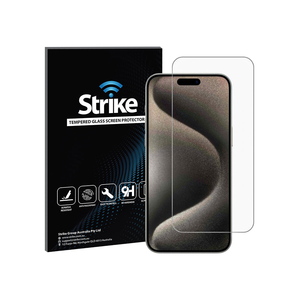 Strike Tempered Glass Screen Protector for Apple iPhone 15 Pro Max