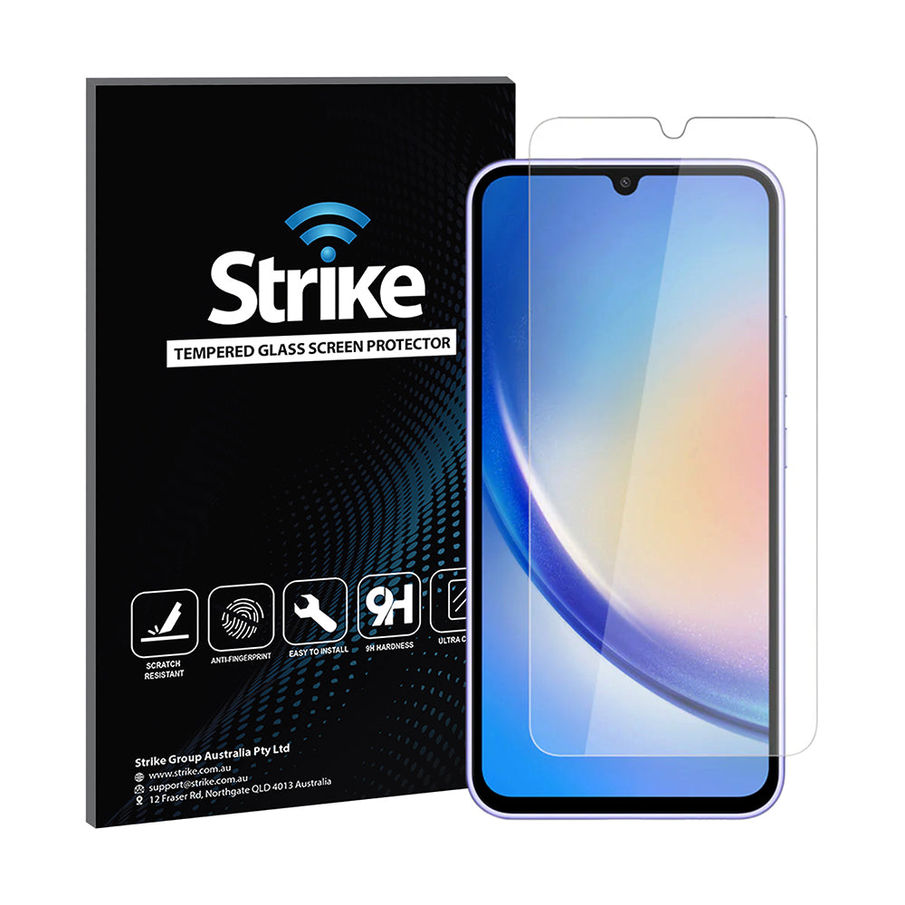 Strike Tempered Glass Screen Protector for Samsung Galaxy A34 5G