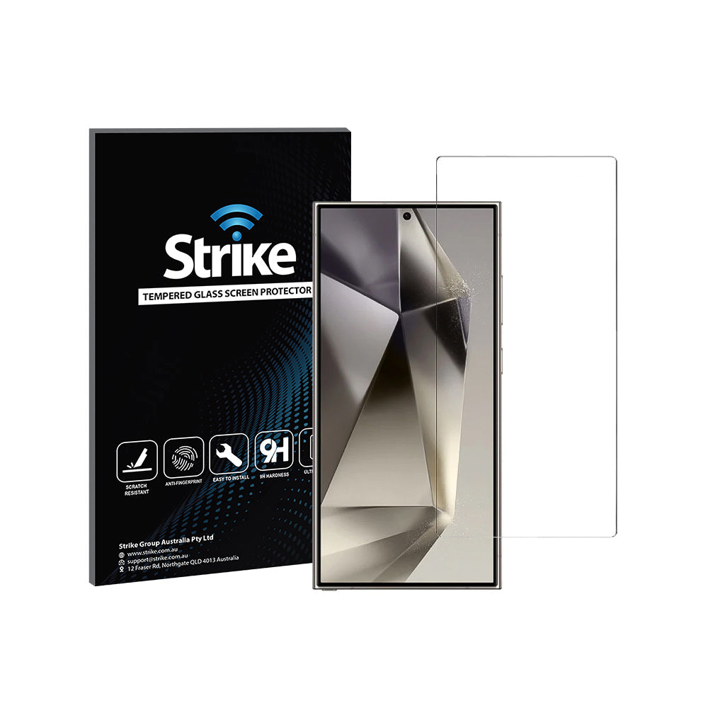 Strike Tempered Glass Screen Protector for Samsung Galaxy S24 Ultra