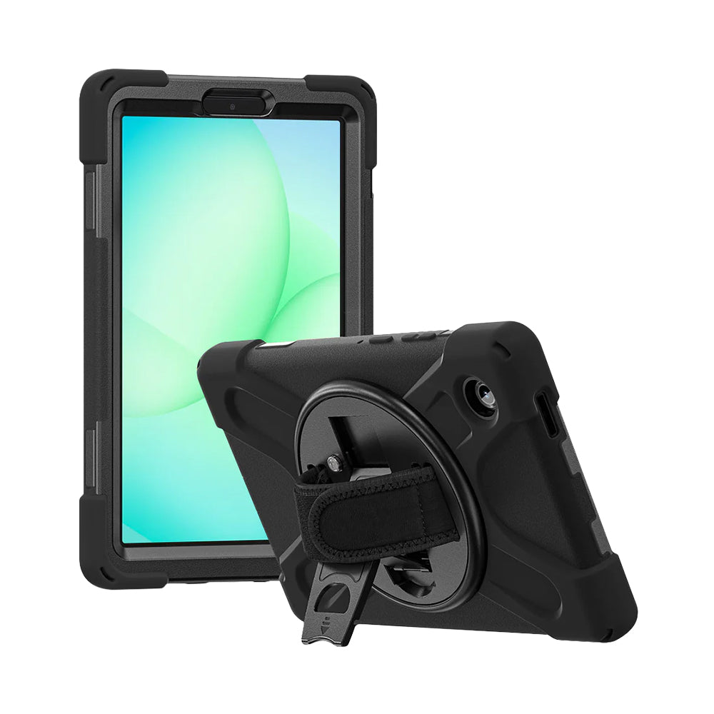 Strike Rugged Case with Hand Strap and Lanyard for Samsung Galaxy Tab A11+