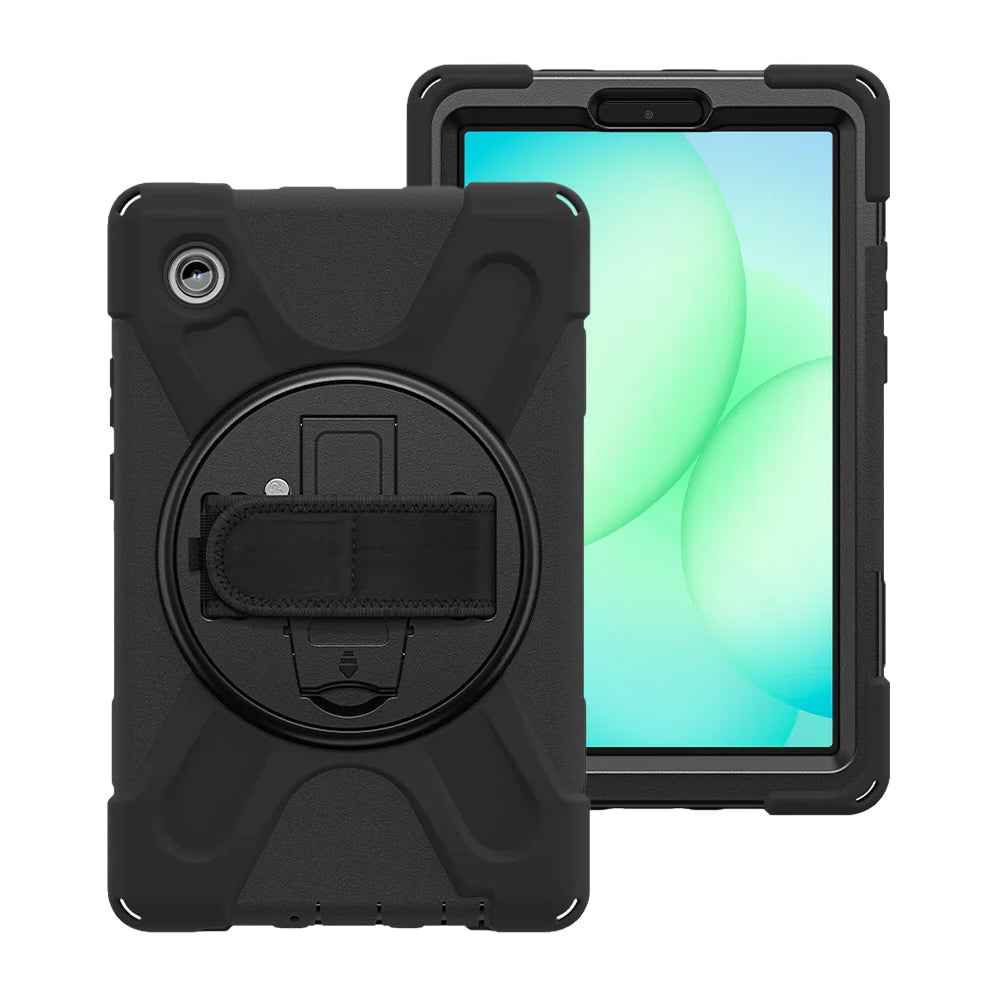 Strike Rugged Case with Hand Strap and Lanyard for Samsung Galaxy Tab A11+