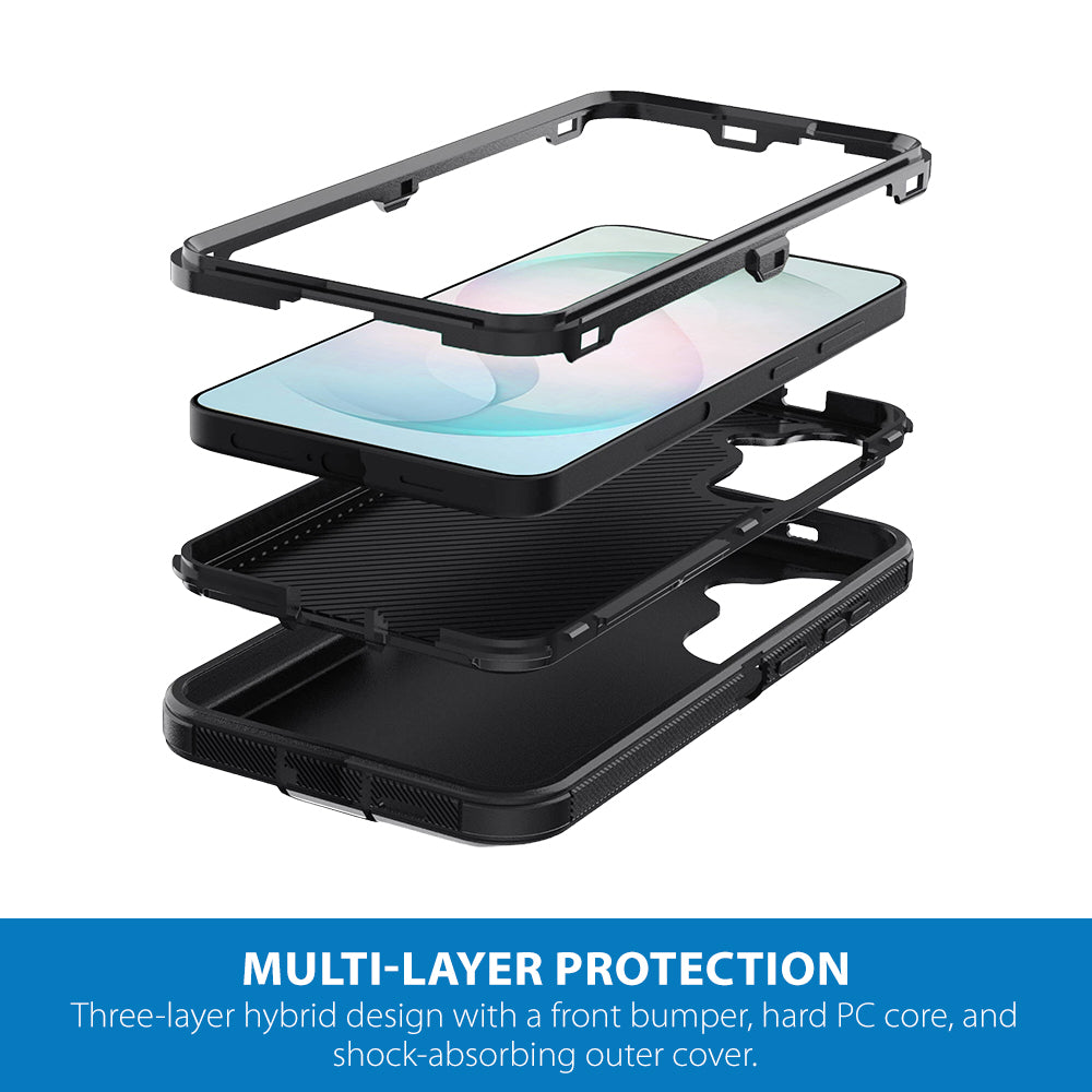 Strike Rugged Case for Samsung Galaxy S26+ (Black)