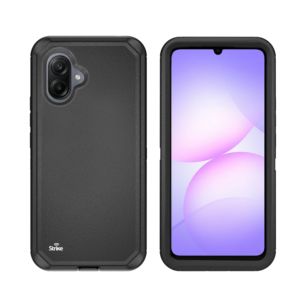 Strike Rugged Case for Samsung Galaxy A07 (Black)