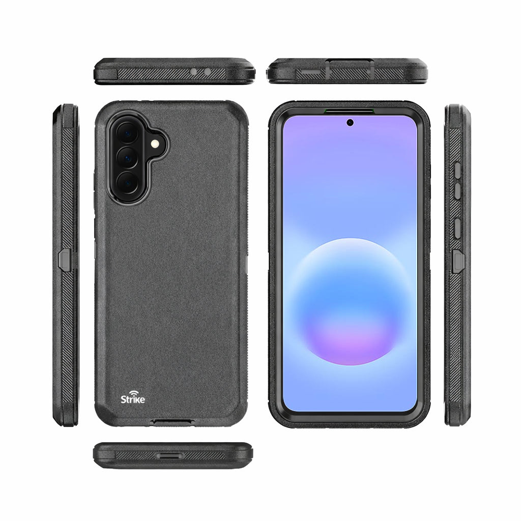 Strike Rugged Case for Samsung Galaxy A57 (Black)