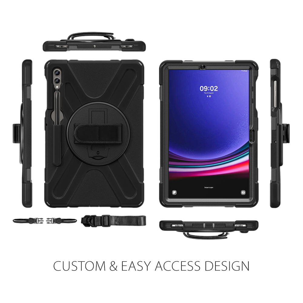 Strike Protector Case for Samsung Galaxy Tab S9+/S9 FE+/S8+/S7 FE/S7+