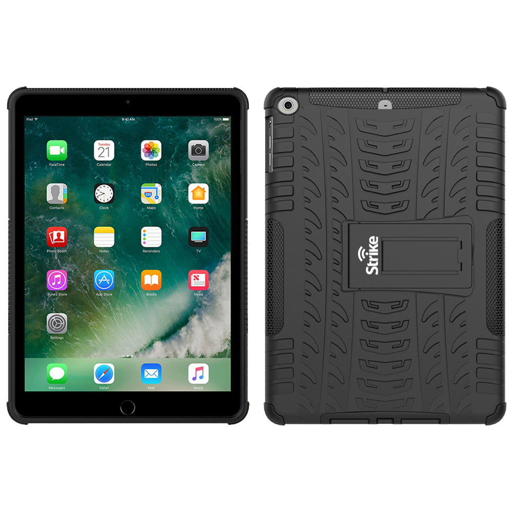 Strike Rugged Tablet Case for Apple iPad 9.7 2017 (Black)