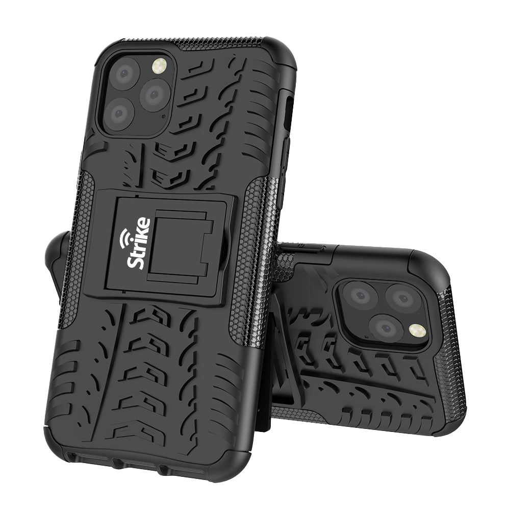 Strike Rugged Phone Case for Apple iPhone 11 Pro Max (Black)