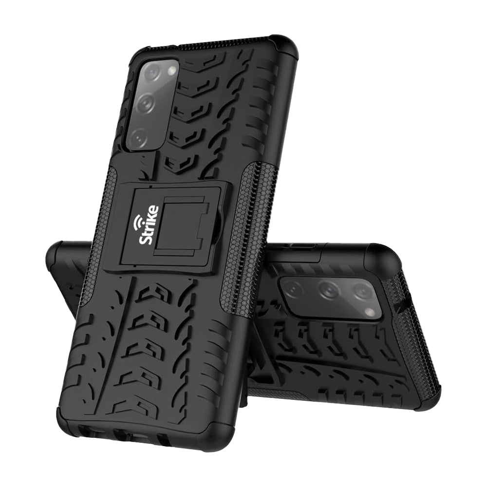 Strike Rugged Phone Case for Samsung Galaxy S20 FE (Black)