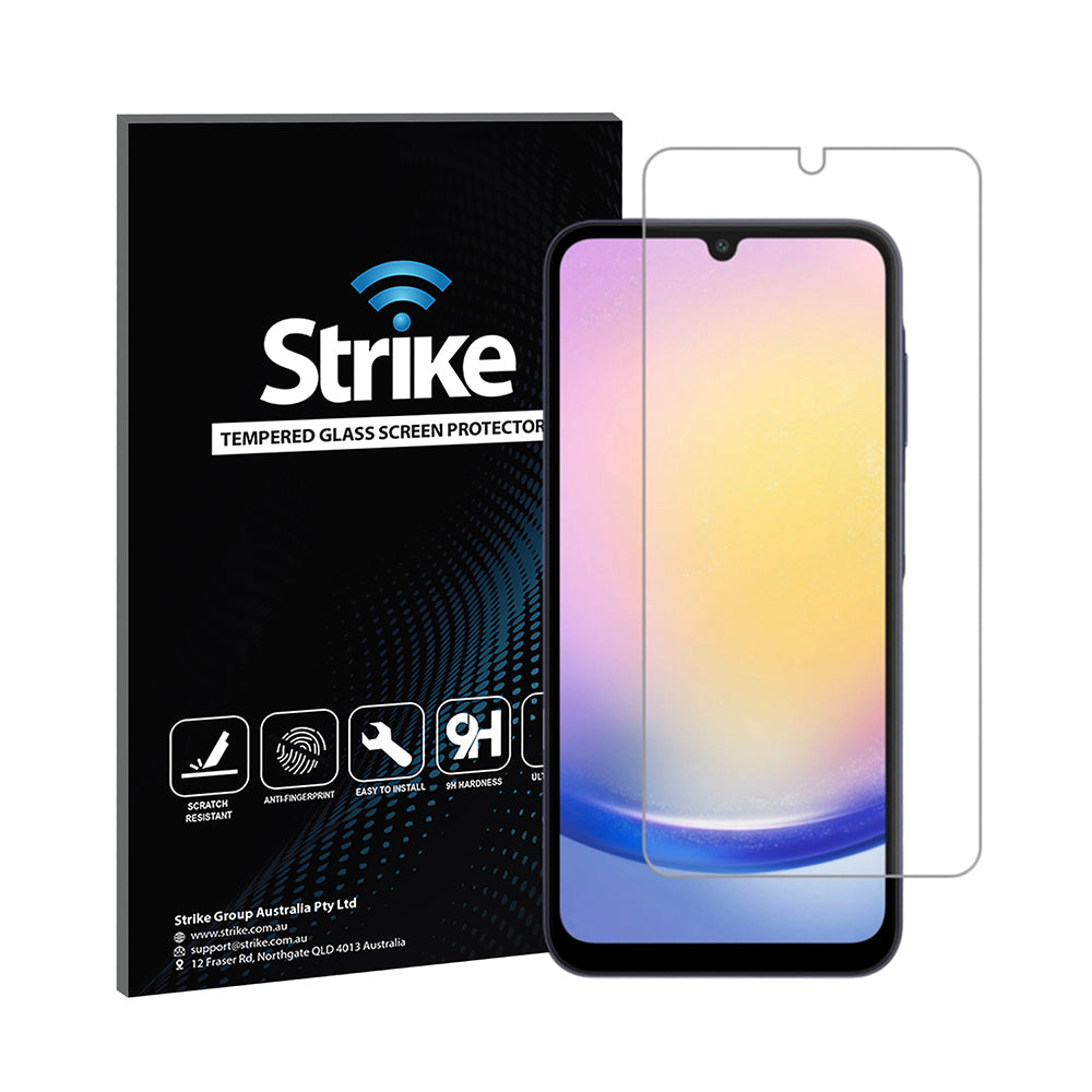 Strike Tempered Glass Screen Protector for Samsung Galaxy A25