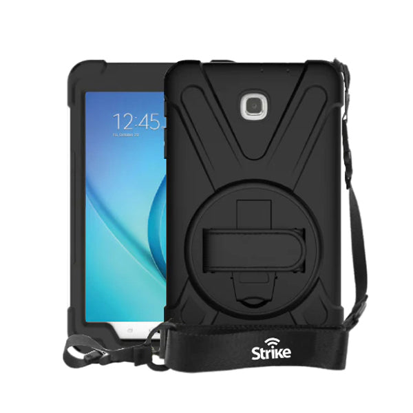Strike Rugged Tablet Case with Hand Strap and Lanyard for Samsung Galaxy Tab A 9.7"