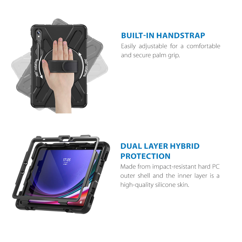 Strike Protector Case for Samsung Galaxy Tab S10 Lite/S10 FE/S9 FE/S9/S8/S7