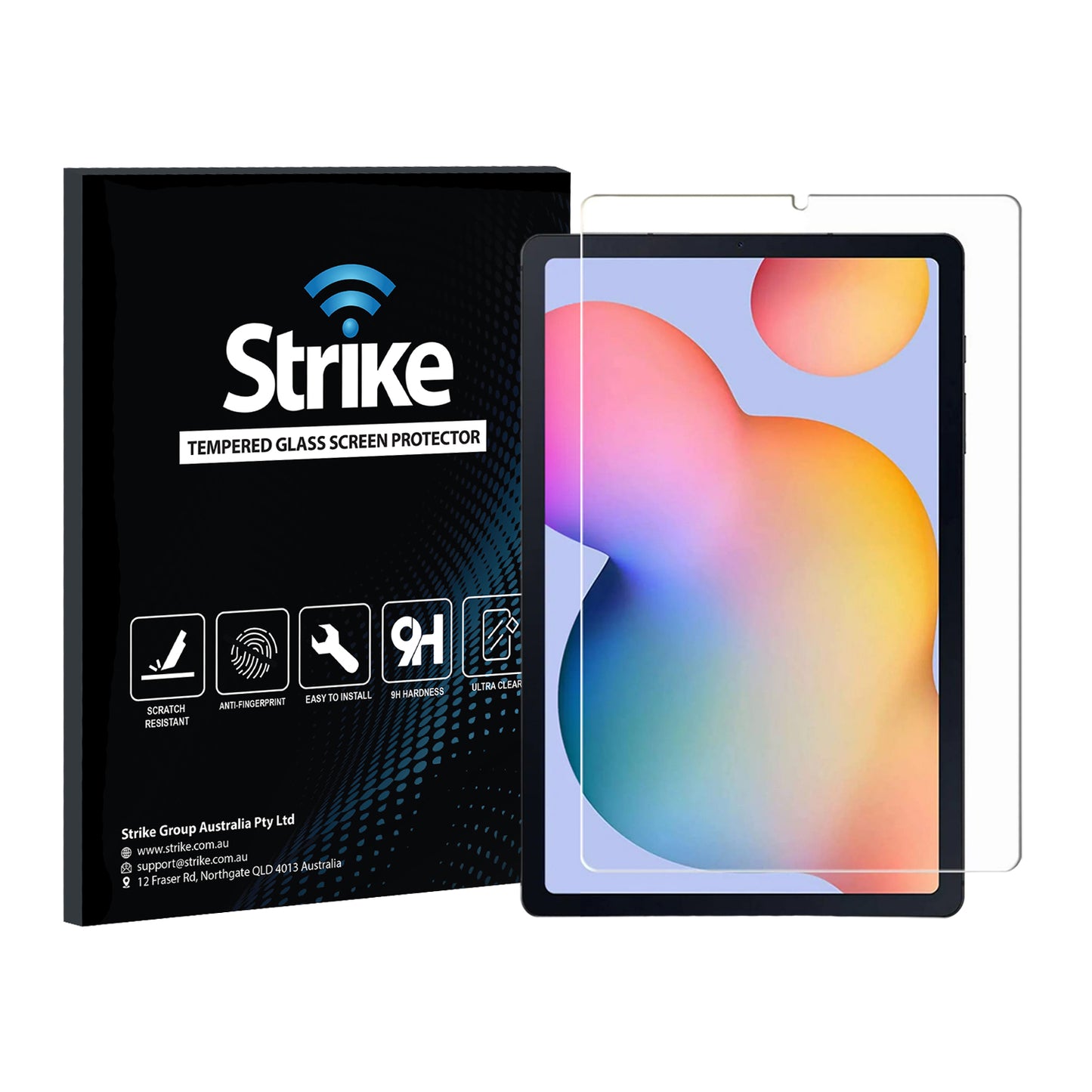 Strike Tempered Glass Screen Protector for Samsung Galaxy Tab S6 Lite (2020/2022/2024)