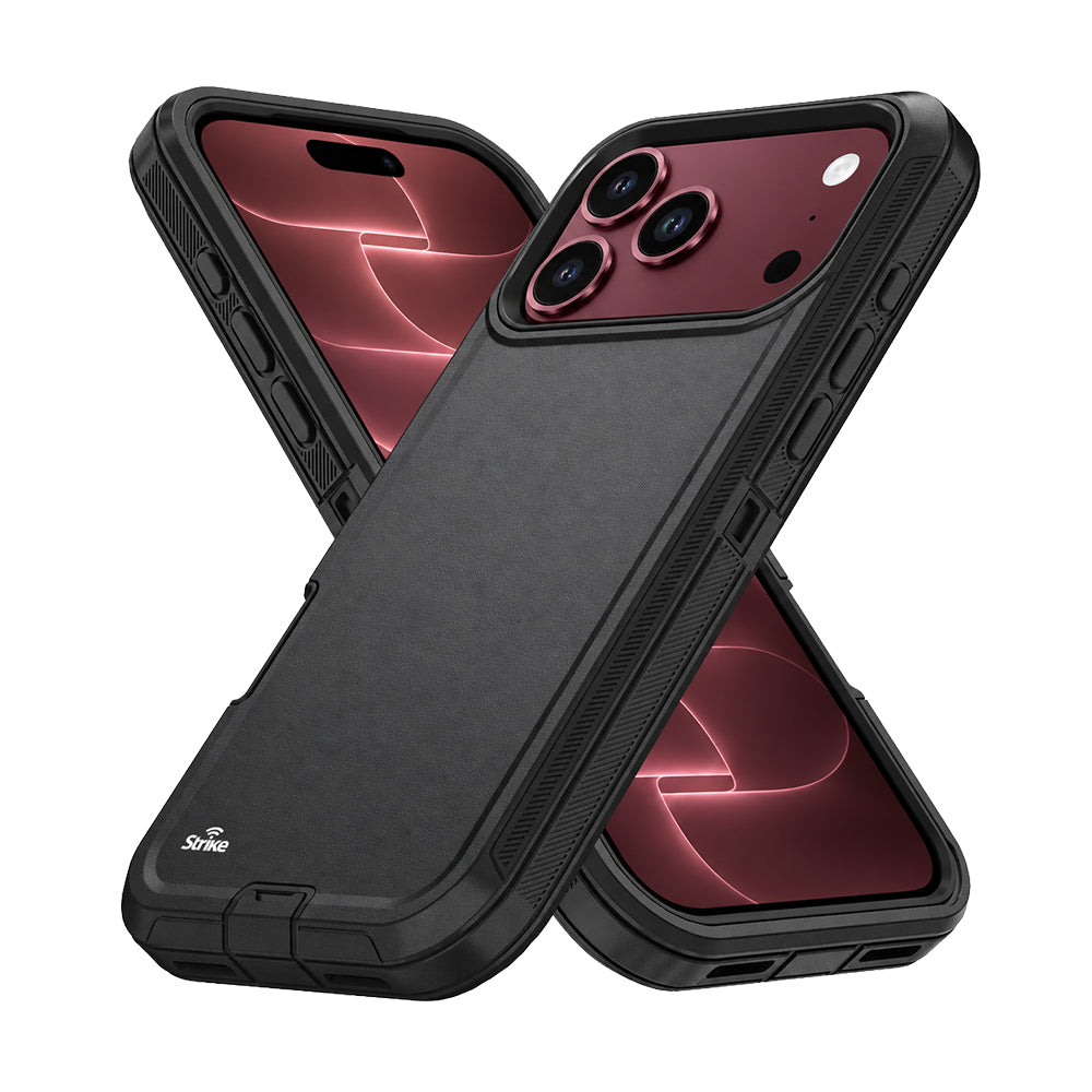Strike Rugged Case for Apple iPhone 18 Pro (Black)
