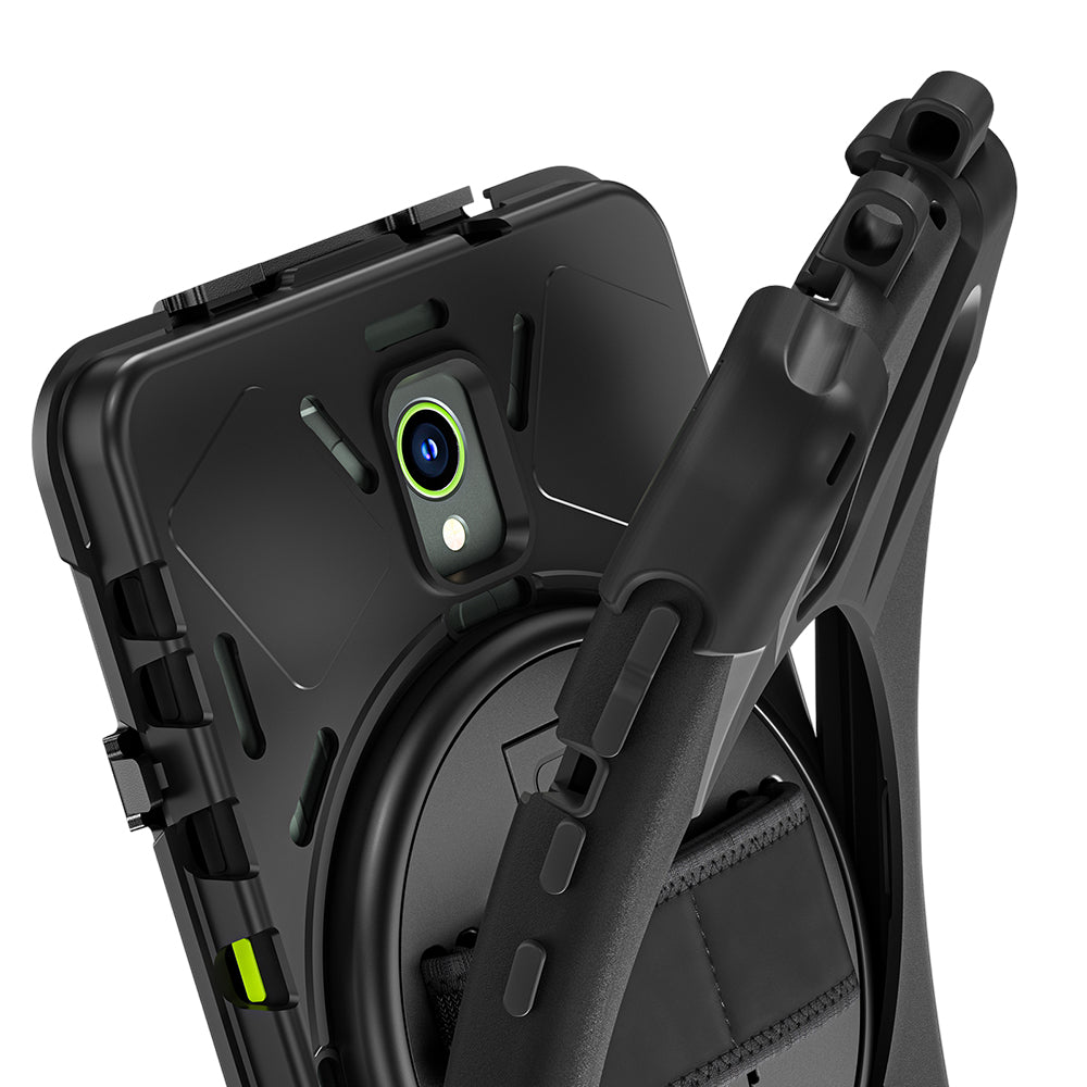 Strike Rugged Tablet Case with Hand Strap and Lanyard for Samsung Galaxy Tab Active5