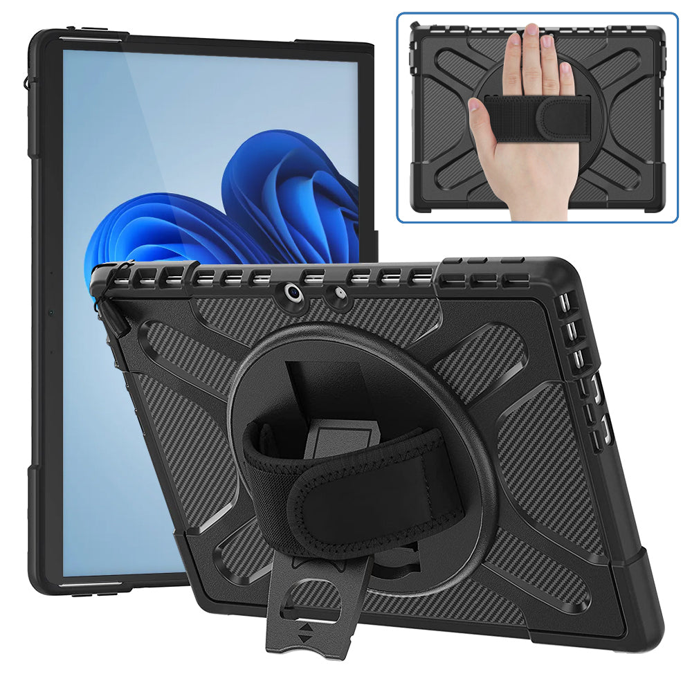 Strike Rugged Tablet Case with Hand Strap for Microsoft Surface Pro 8