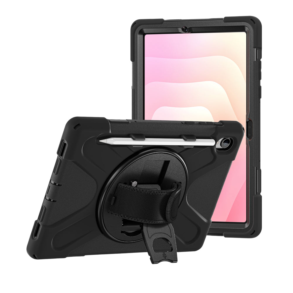 Strike Rugged Case with Hand Strap and Lanyard for Samsung Galaxy Tab S11