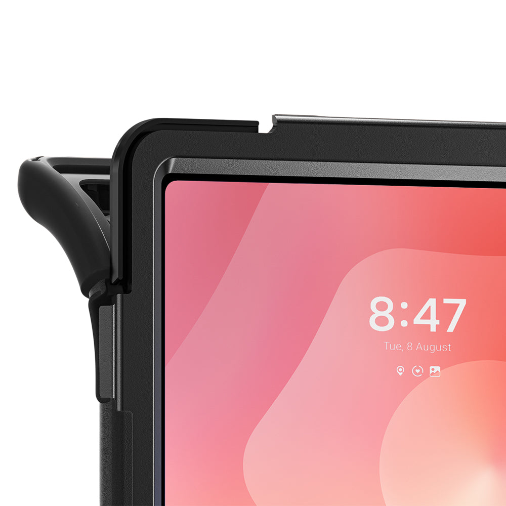 Strike Rugged Case with Hand Strap and Lanyard for Samsung Galaxy Tab S11 Ultra
