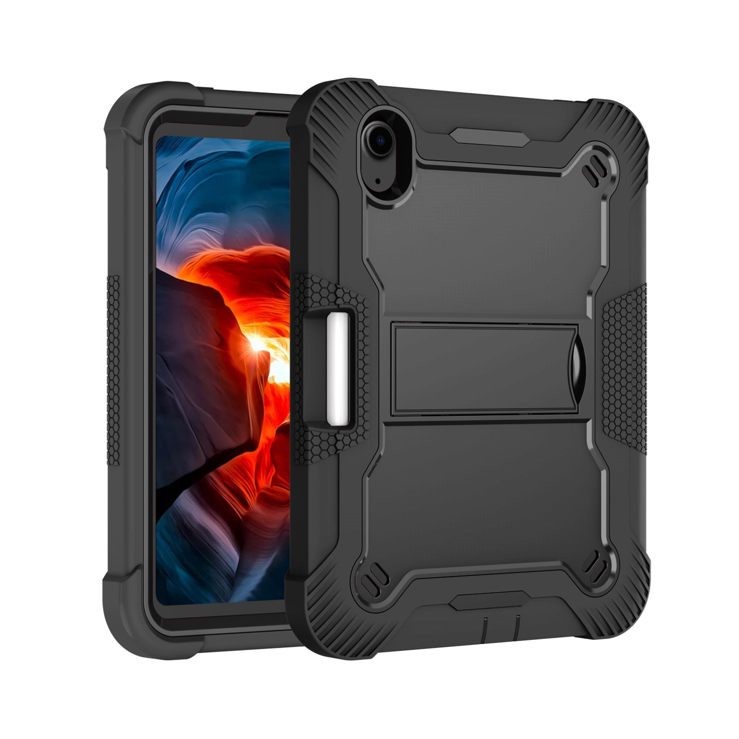 Strike Rugged Case for Apple iPad Mini 7/6 (Black)