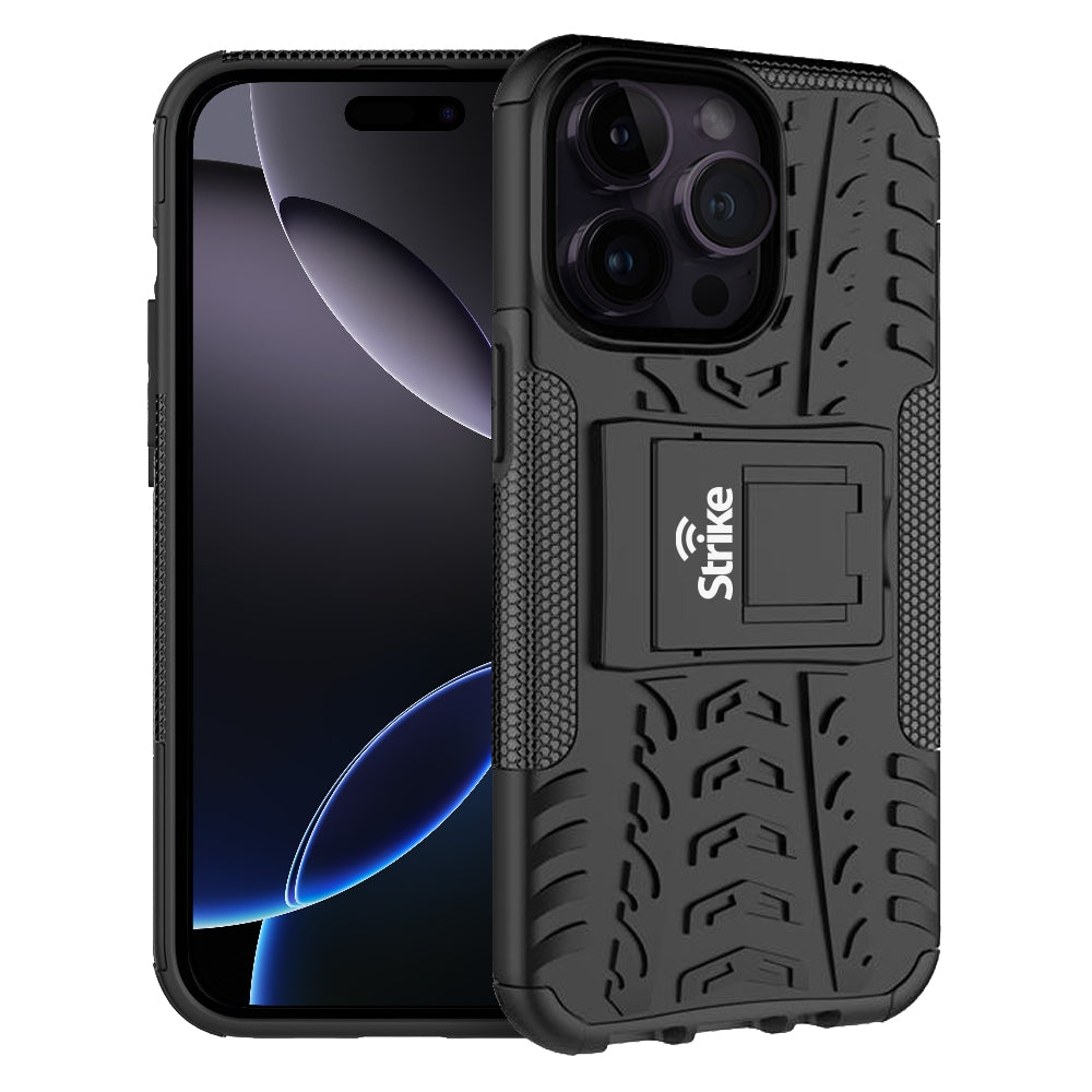 Strike Rugged Case for Apple iPhone 16 Pro Max (Black)