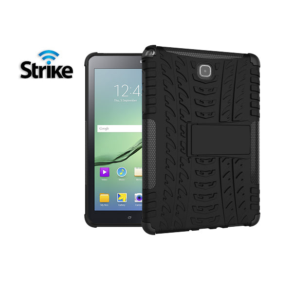 Strike Rugged Case with Tempered Glass Screen Protector for Samsung Galaxy Tab S2 9.7''-image-2