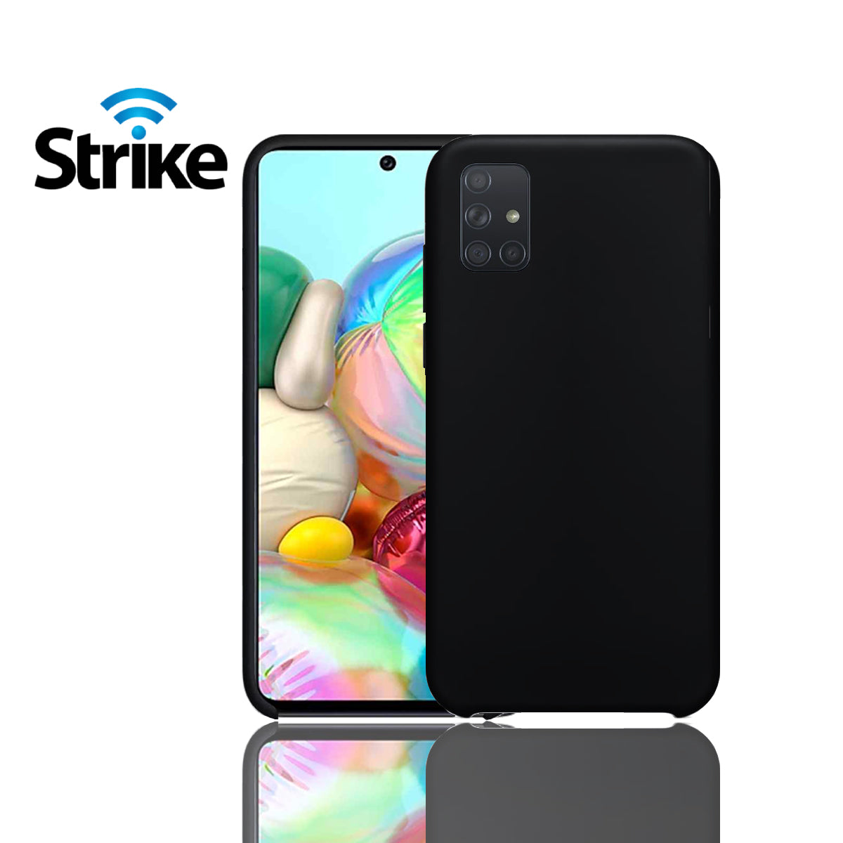Strike Samsung Galaxy A71 Slim Case (Black)-image-1