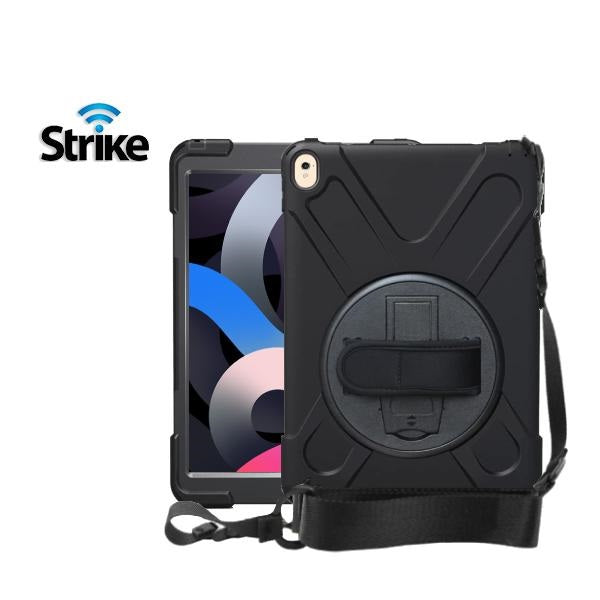 Strike Rugged Tablet Case with Hand Strap and Lanyard for Apple iPad Air 4