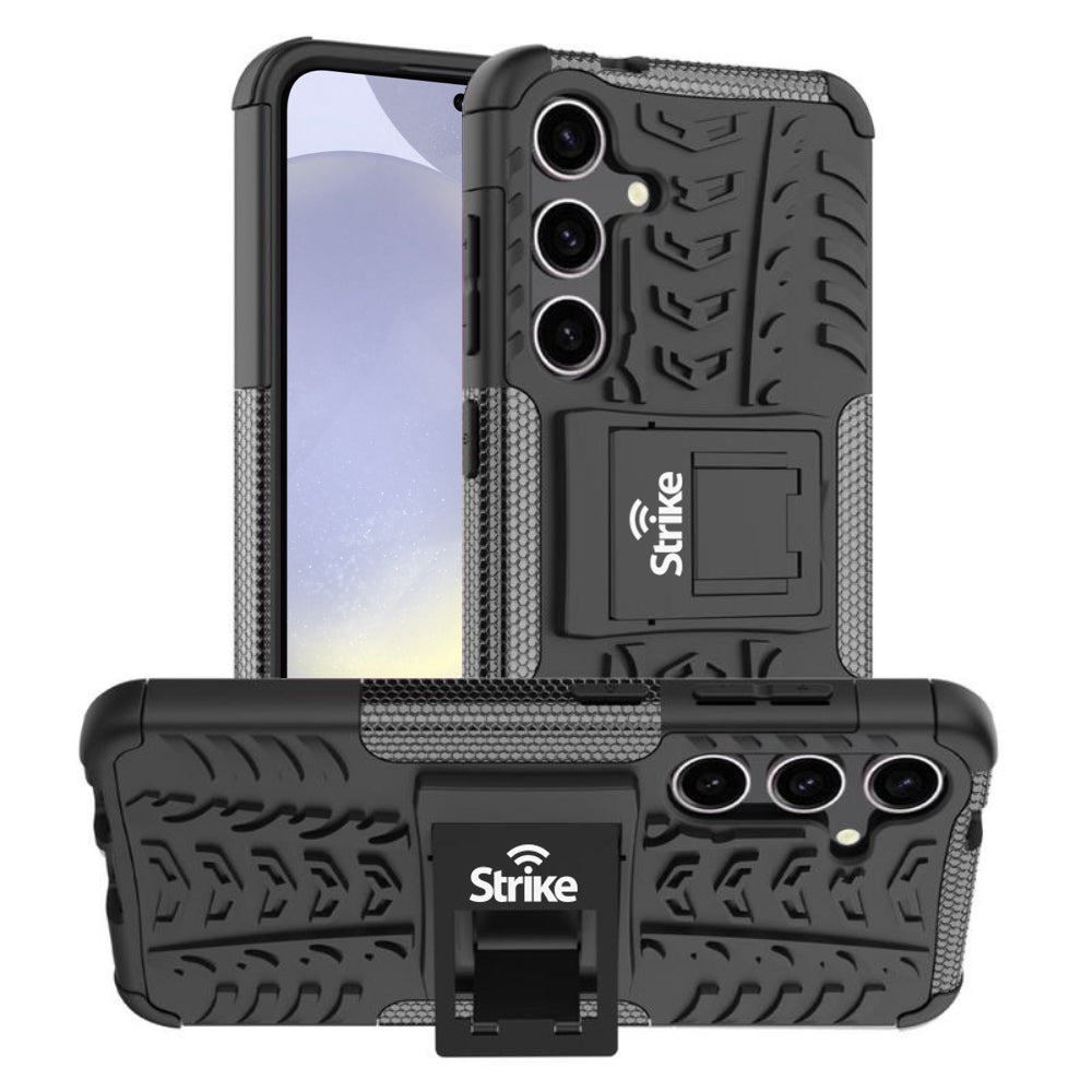 Strike Rugged Case for Samsung Galaxy S24+ (Black)