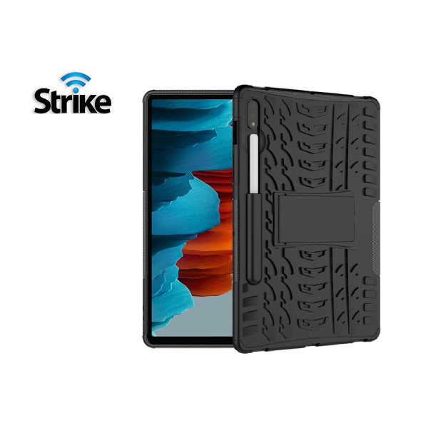 Strike Rugged Case with Tempered Glass Screen Protector for Samsung Galaxy Tab S7 4G-image-2